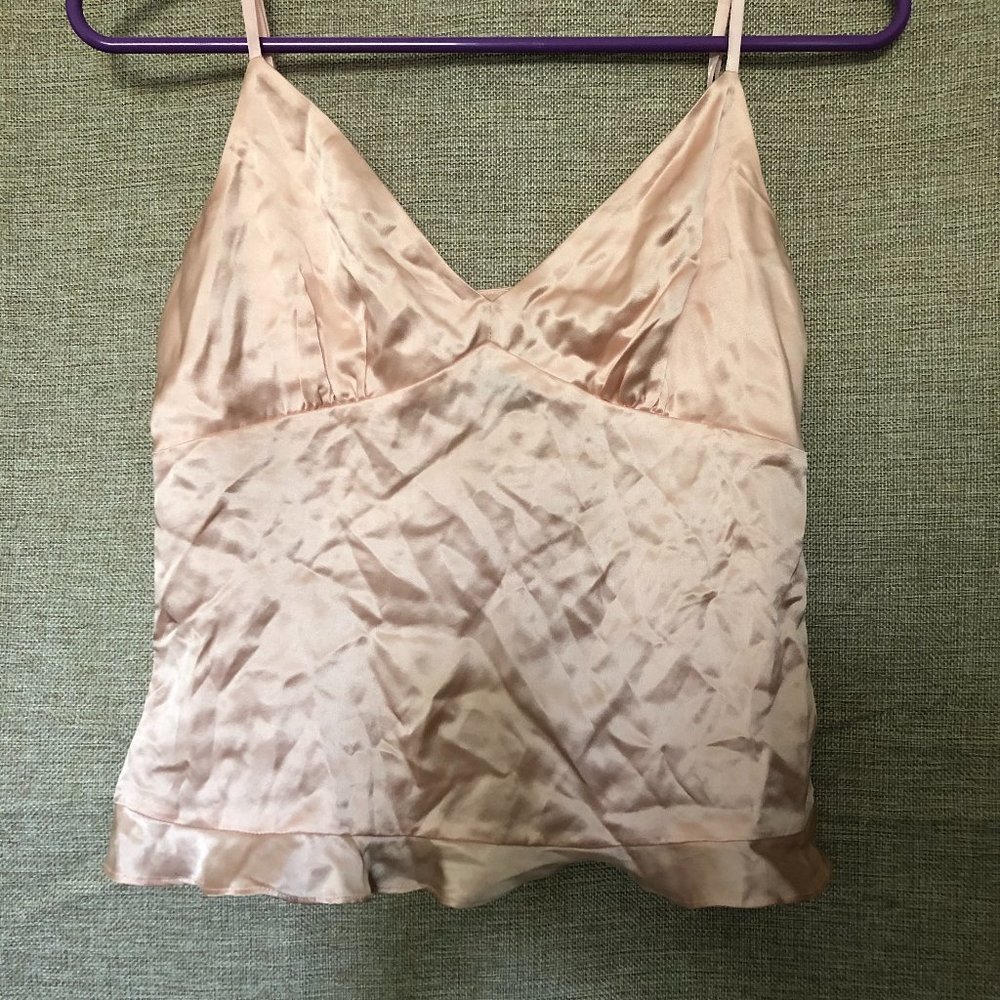 EXPRESS Pink silk top